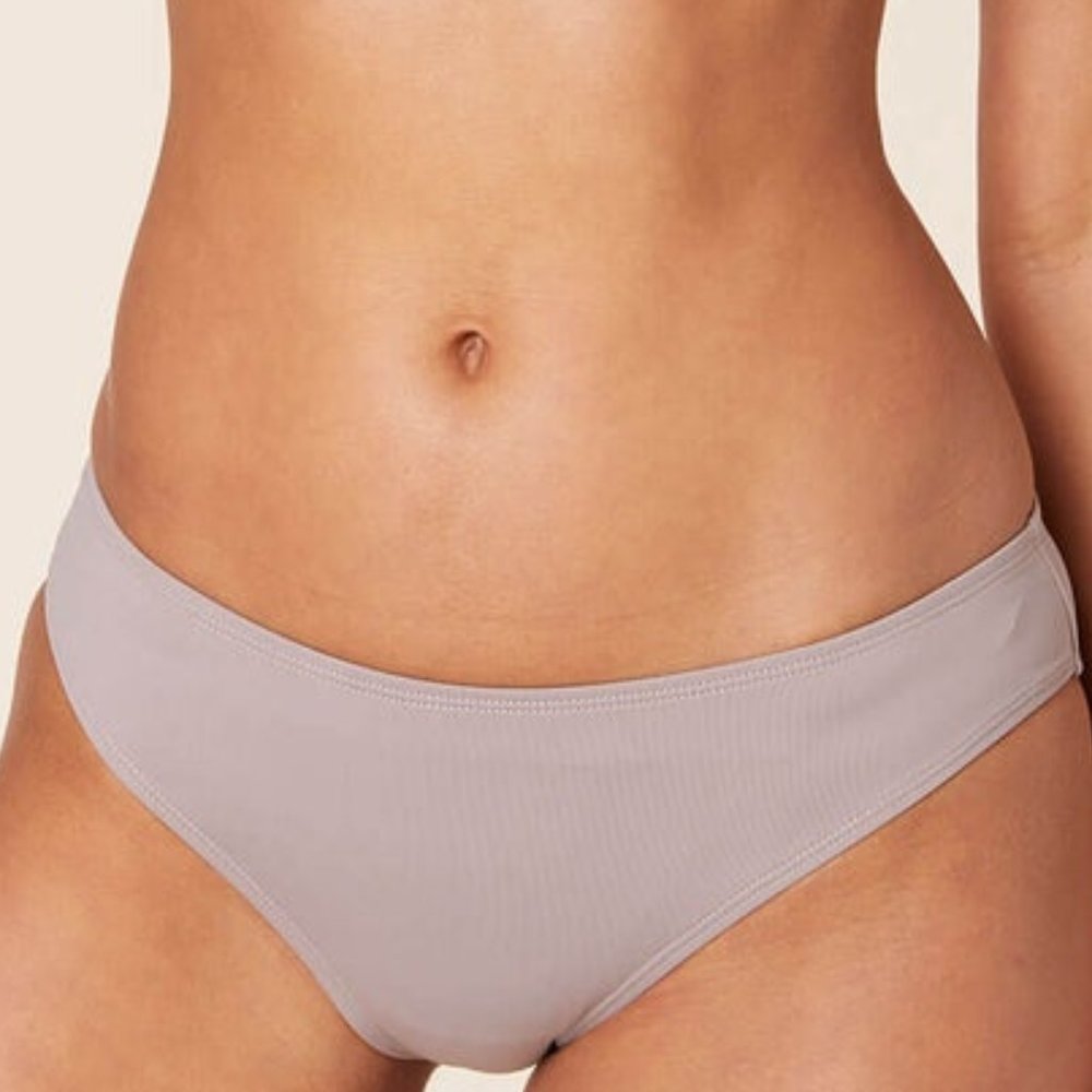 Andie Swim NWT The Bikini Bottom in Stone size Small